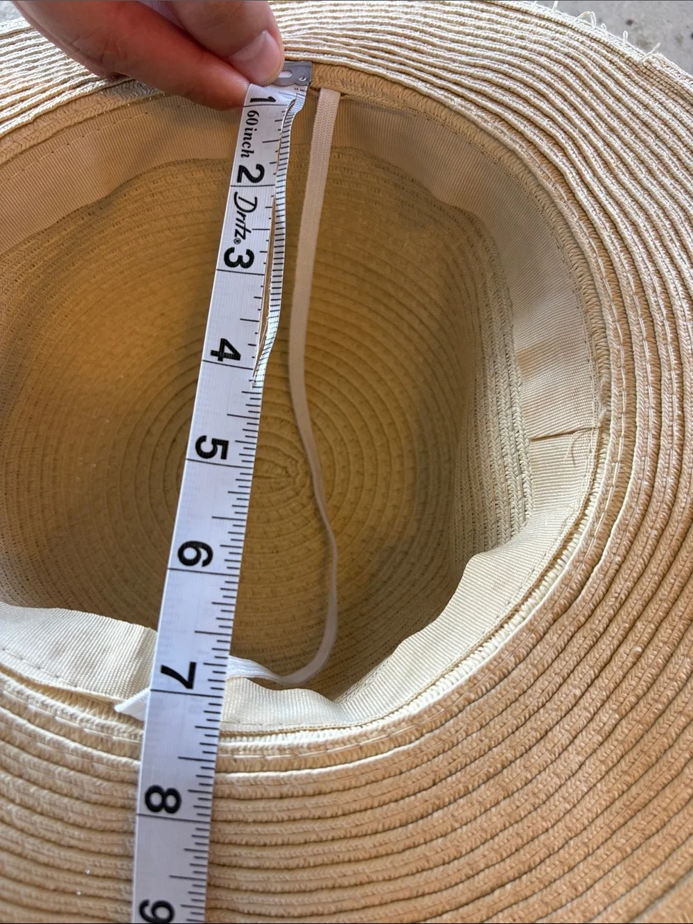 Straw Wide-Brim Sun Hat with Yellow Ribbon